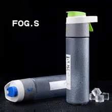 Creativa Aerosol Botella de Agua Del Deporte Ciclismo Bicicleta Portátil Hervidor Agitador Mi Botella de Agua Jugo de Frutas 400/600 ml Bouteilles d’Eau