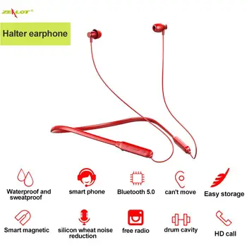 

H15 Bluetooth 5.0 Earphone Wireless Earphone Magnetic Outdoor Sports Earphones IPX5 Waterproof HIFI Sound Quality Music Headset