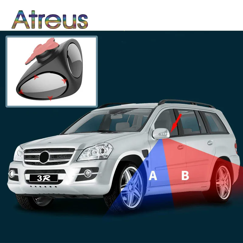 

Adjustable Rearview Mirror 360 Wide Angle Auxiliary Mirror For Renault Chevrolet cruze Opel astra h Nissan Juke Peugeot 307 308