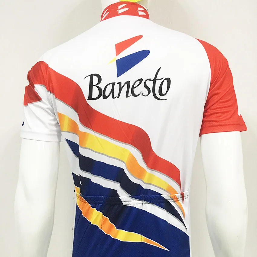 Nueva camiseta de Ciclismo de verano Retro colorida para hombre MTB o Ciclismo de carreras de carretera Ropa de Ciclismo de manga corta Ropa Ciclismo Maillot