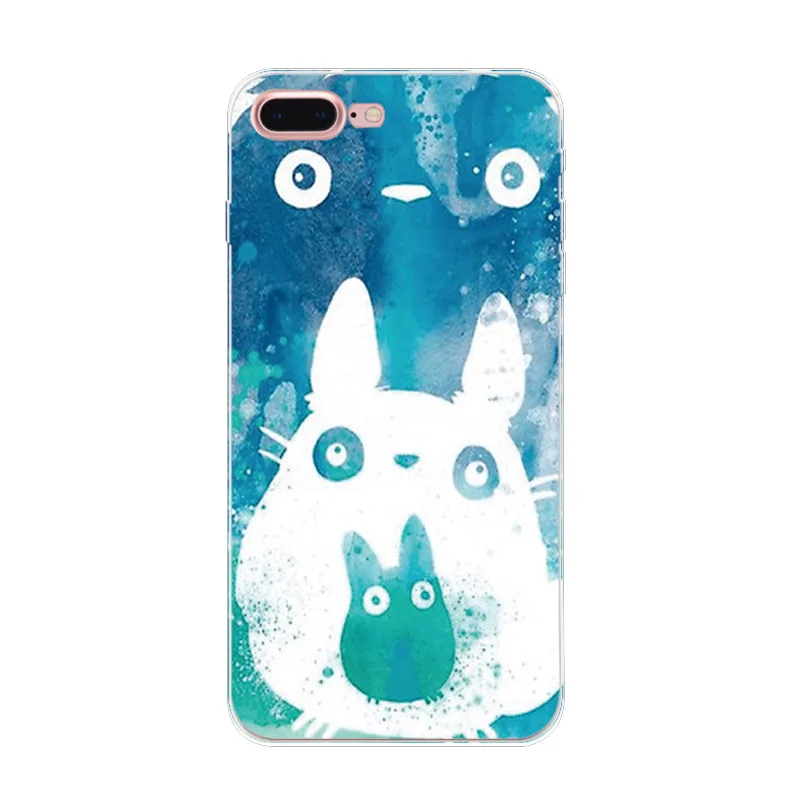 Для IPhone X 7 7Plus 6 6S 6Plus 5 5S 8 8Plus МИЛЫЙ Тоторо унесенный в спираль аниме Ghibli Миядзаки