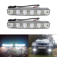 Универсальный ксеноновые Белый 10 Вт светодио дный LED высокой мощность днем ходовые огни DRL лампы для мотоциклов с включения/выключения Бесплатная доставка