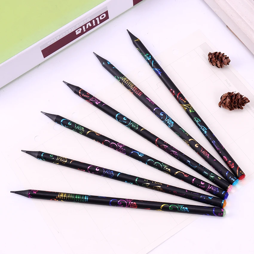 Drawing Pencil Set Hb Diamond Color Art Pencil Stationery Items Drawing  Supplies Cute Pencils for School Office Supplies - Price history & Review, AliExpress Seller - SunnyArt Store