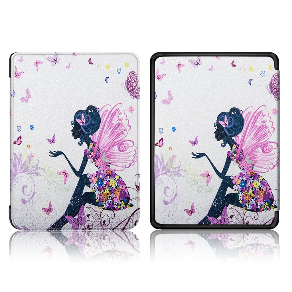 

for Amazon All-New Kindle 10th Generation 2019 Leather Flip Stand Cover Case Painted ultra-thin and light weight free from dust