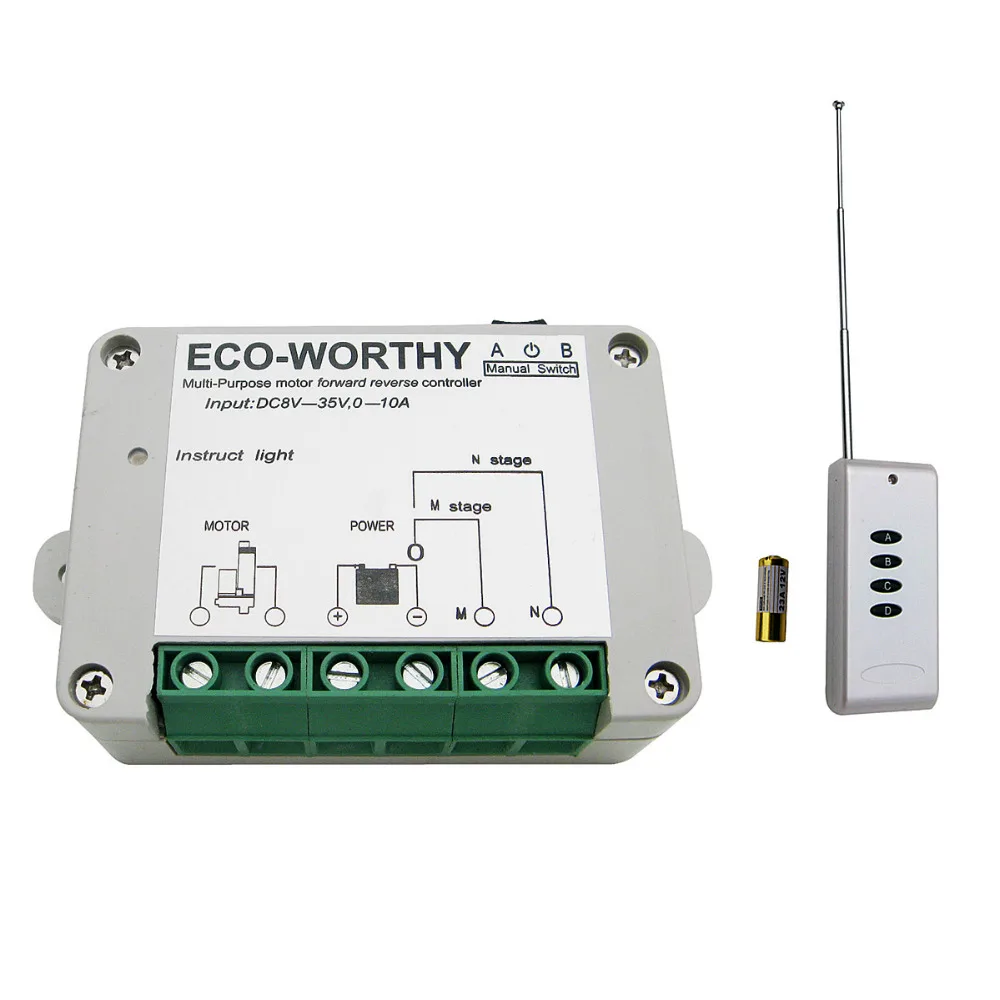 Wireless Remote Control Kit motor controller for Linear Actuators door open for DC motor Wireless Remote Control Kit motor controller for Linear Actuators door open for DC motor