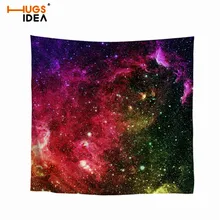 HUGSIDEA 3D Galaxy Космический платок с принтом Модные женские маленькие квадратные банданы для девочек детское украшение детской аксессуары шейный шарф