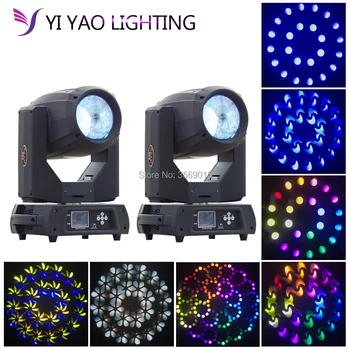 

2pcs/lot 17R 350 beam 14 Gobos 8+16 lens Double effect