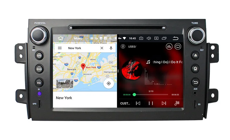 Perfect Belsee for Suzuki SX4 2006-2011 Android 8 Octa Core Car Radio 4GB Stereo Bluetooth GPS Unit Autoradio DVD Player WiFi Mirrorlink 1