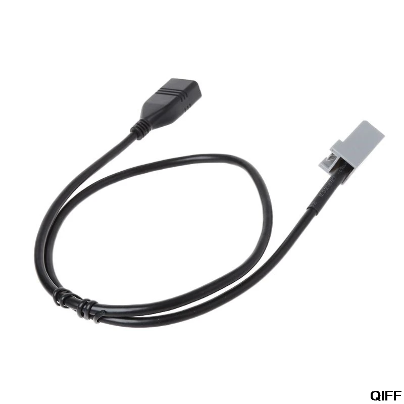 Aux USB аудио кабель адаптер женский порт удлинитель для Honda Civic Jazz CR V May06|Кабели