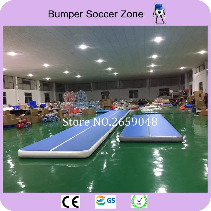

Free Shipping 14x2x0.2m Inflatable Air Track 8 inches Thick Gymnastics Tumbling Mats for Kit Inflatable Gym Air Mat Gymnastics