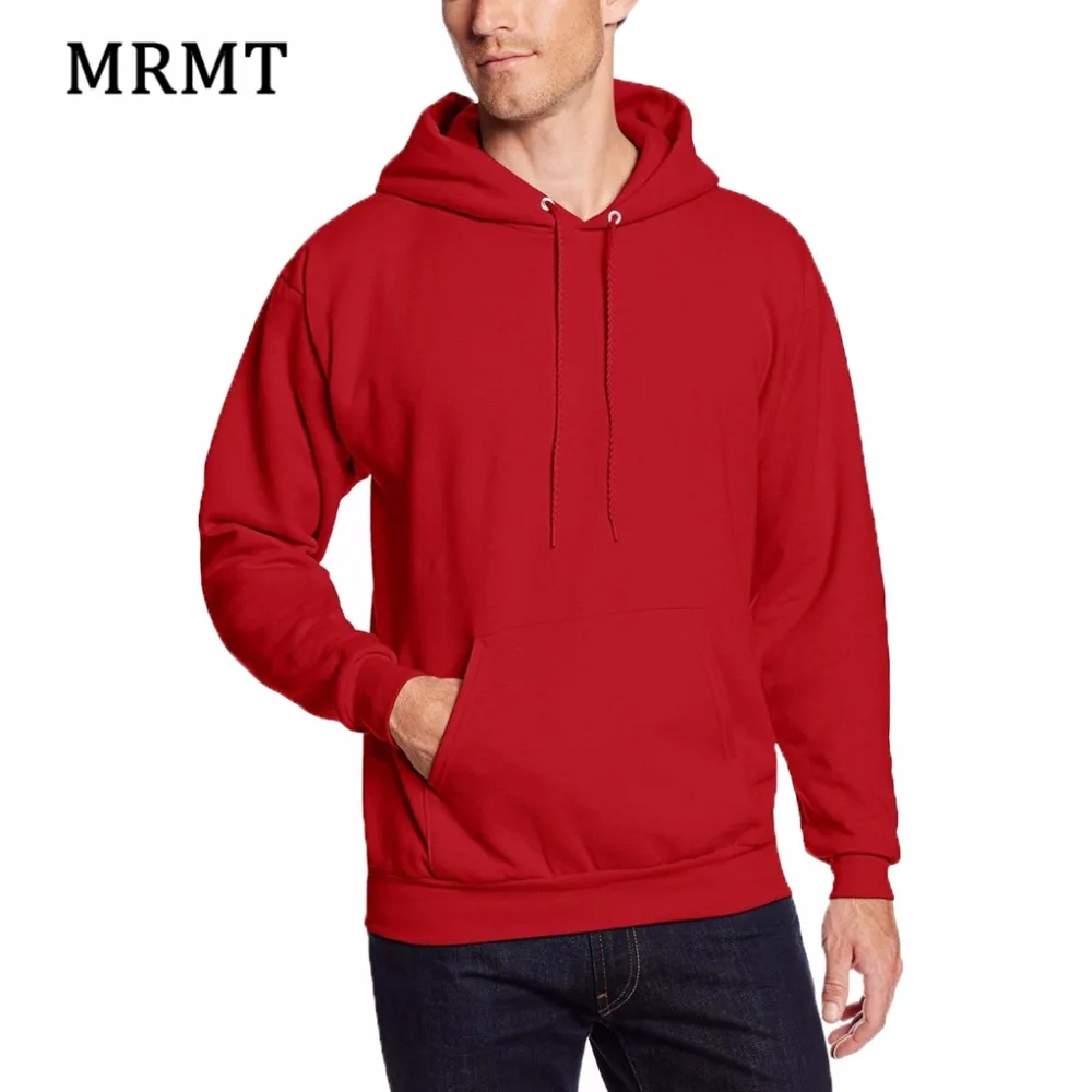 sudadera roja hombre