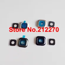 100 компл./лот сзади Камера Стекло крышка объектива и рамки держатель для samsung Galaxy Note 5 N920 белый/золотой/серый/синий