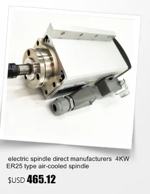 2.2kw комплект шпинделя 220 В 80 мм 2200 Вт фрезерный мотор шпинделя с ЧПУ+ 2.2kw Инвертор+ 80 мм зажим шпинделя+ 75 Вт насос+ 5 м трубы+ 13 шт. ER20