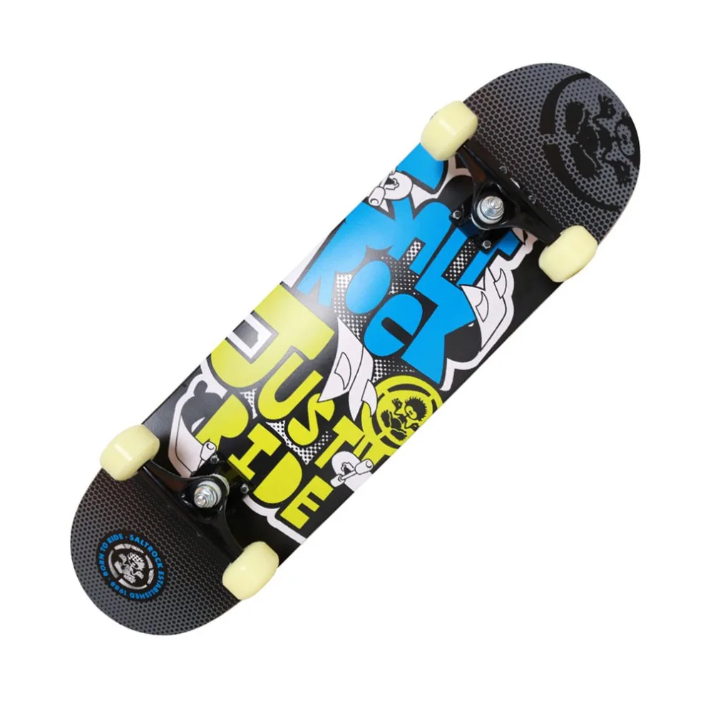 Goedkoop Vier wielen Skateboard Esdoorn Hout Materiaal Freestyle Skateboard Skate Deck Lange Boord Koele Volwassen Tiener Skateboards Nieuwe