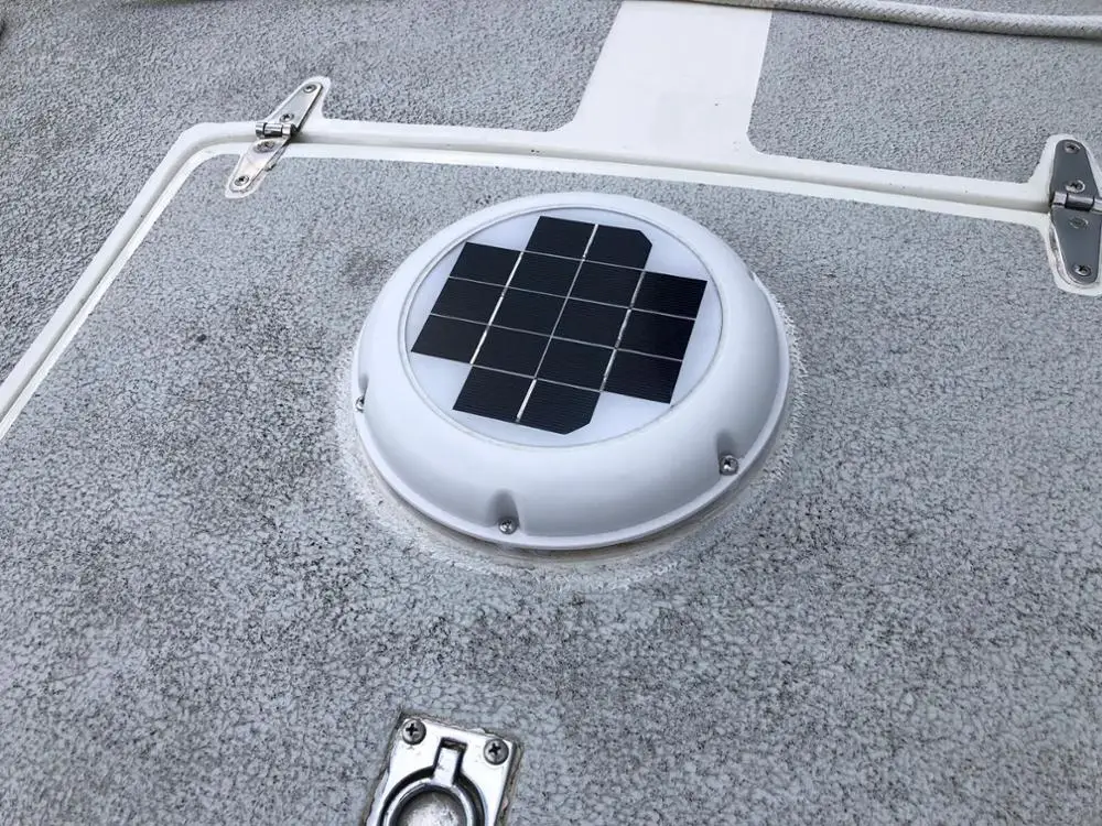 Перезаряжаемый солнечный вентилятор вытяжной вентилятор всасывающий вентилятор используемый для караванов лодок зеленый дом жилой автофургон