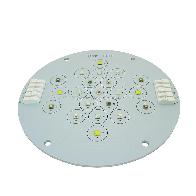 5 канальный 21 светодиод Cree + Semileds Led коралловый излучатель лампа для DIY Ecotch Marine XR30W