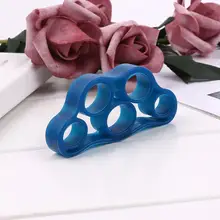 Силиконовое кольцо 3 уровня палец рукоятка кольцо захват Усилитель тренажер сопротивление фитнес экспандер Носилки 6