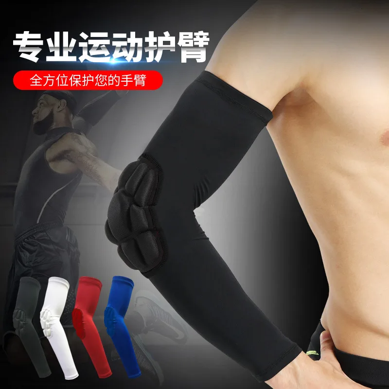 

Elbow protector support sleeve pads guard brace crash proof football basketball volleyball