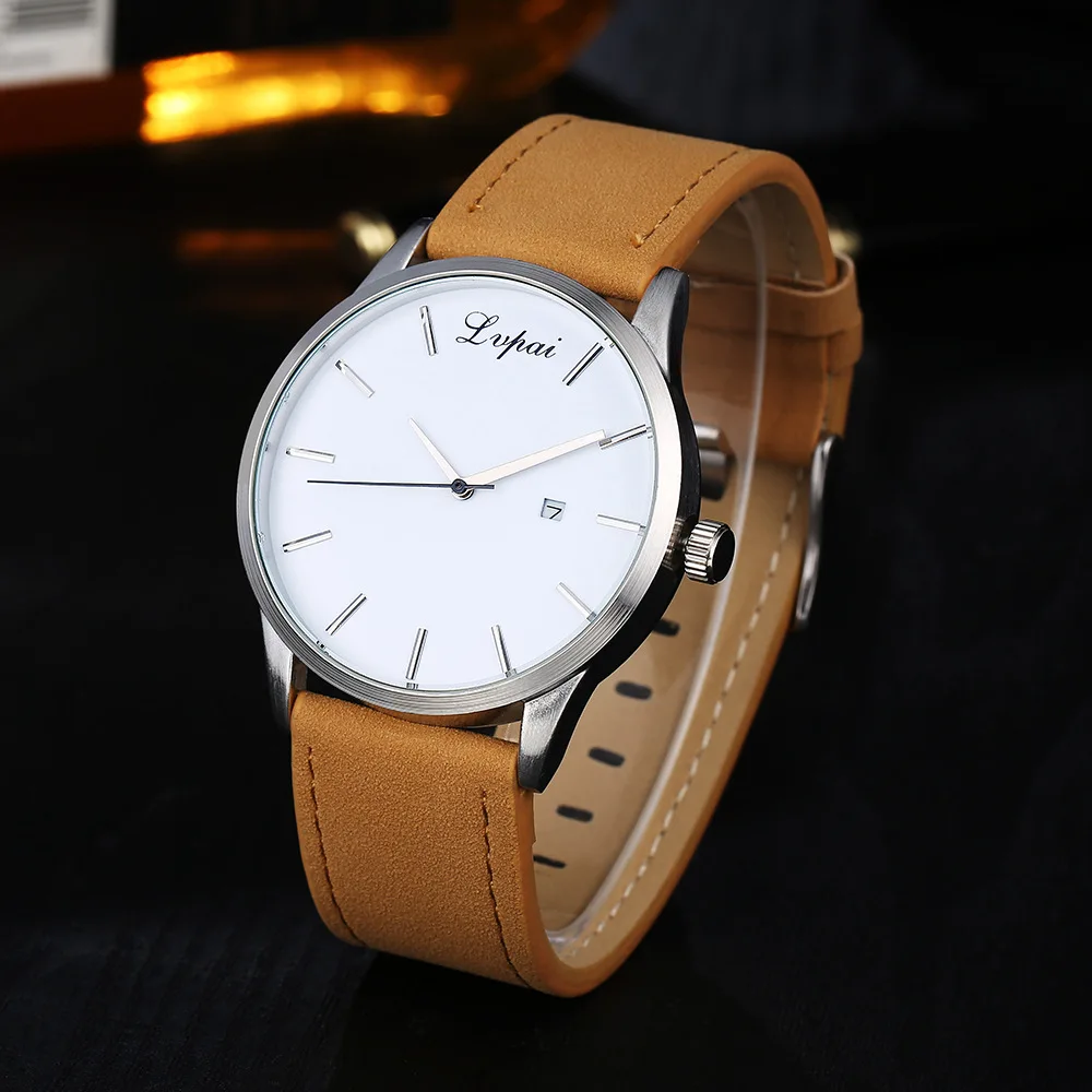 Reloj Hombre мужские часы модные часы для мужчин лучший бренд роскошные часы мужские спортивные наручные часы кожаные повседневные часы