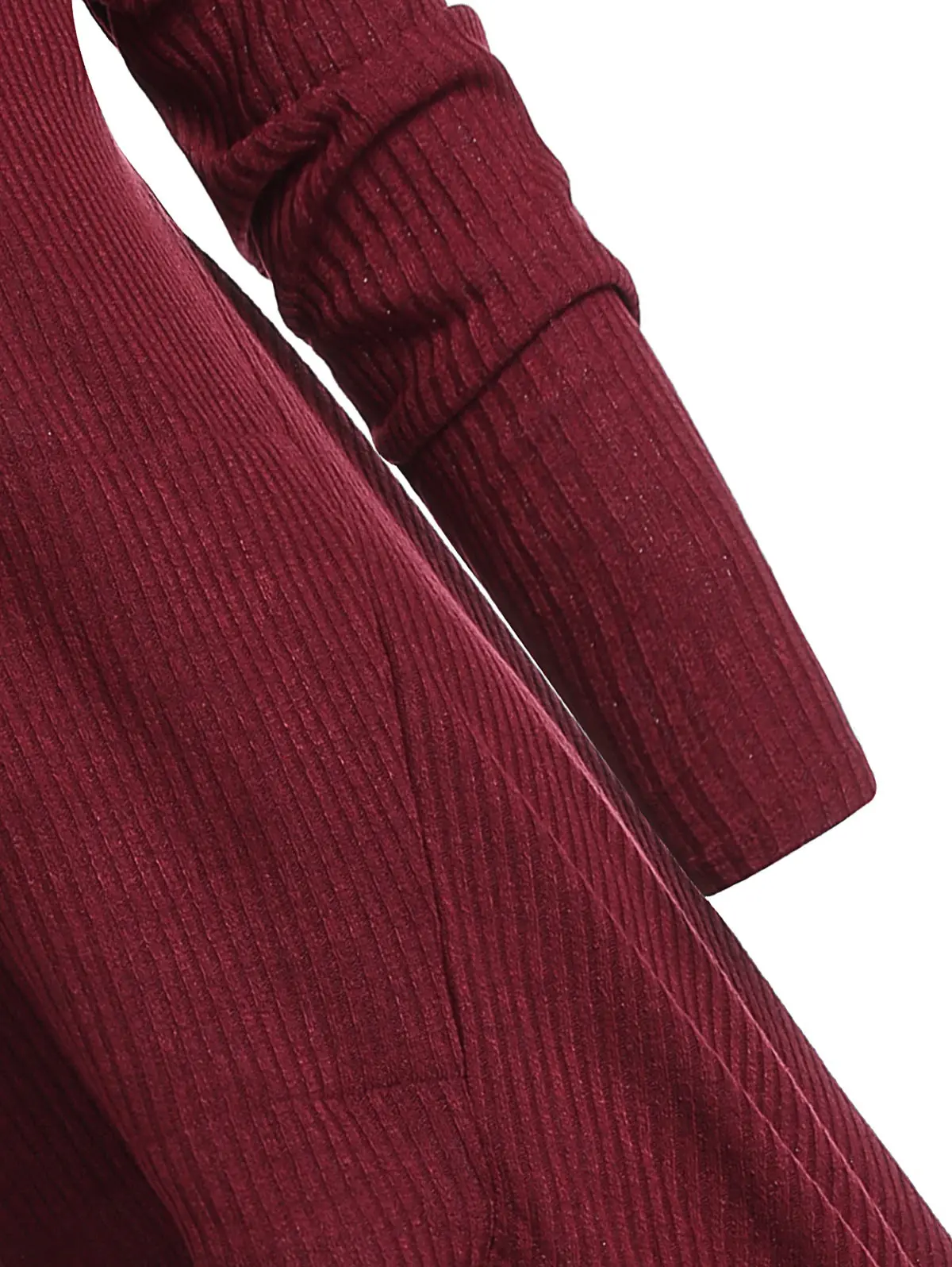 Wipalo шнурок размера плюс с капюшоном ребристый свитер Женский Повседневный длинный рукав высокий низкий женский свитер-пуловер Джемперы Pull Femme