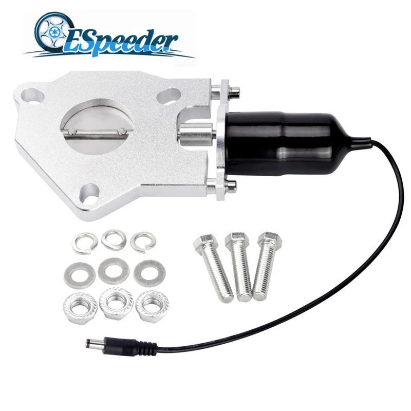 

ESPEEDER 2 Inch Stainless Steel Headers Electric Exhaust Cut Out Vavle Cut Out Kit Car Exhaust Modified Complete Installation