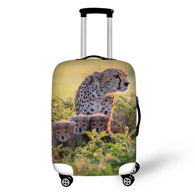 Чемодан на колесиках с леопардовым принтом 18 30 дюймов|luggage cover|baggage covertravel luggage cover |
