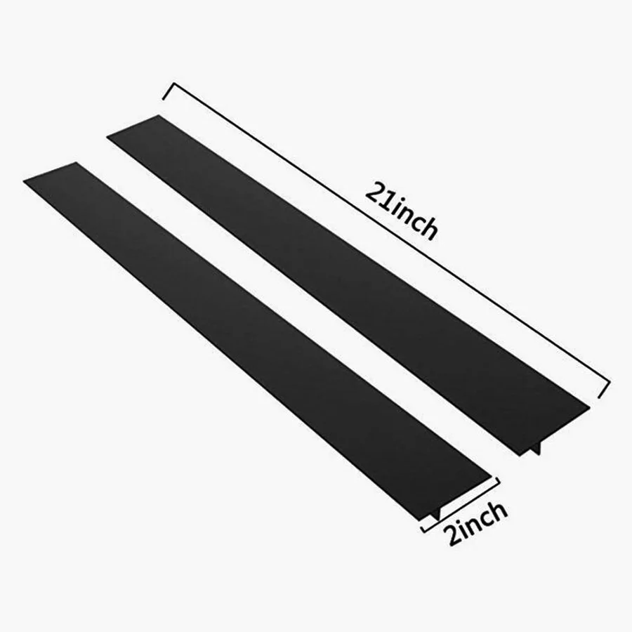 2 Pack Kitchen Stove Gap Filler Cover 21&25