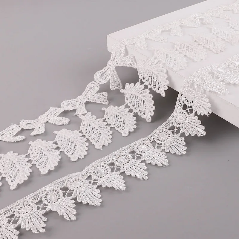 Lace Ribbon Handmade Lace Trim Patchwork Material DIY Crafts Garment Sewing Supplies 1yard/lot