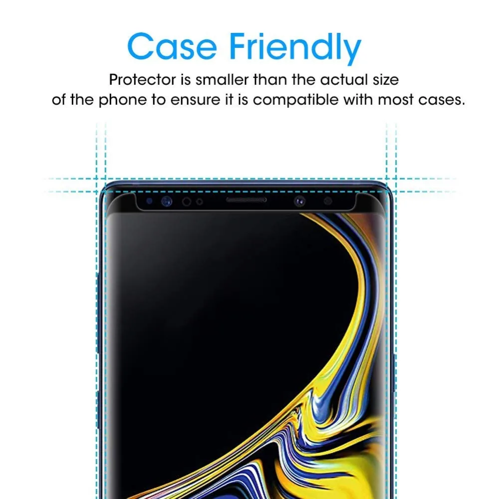 Suntaiho Tempered Glass for Samsung Galaxy Note9 S9+ S8 Plus Note 8 9 Screen Protector 3D Reduced version Tempered Glass Suntaiho Tempered Glass for Samsung Galaxy Note9 S9+ S8 Plus Note 8 9 Screen Protector 3D Reduced version Tempered Glass