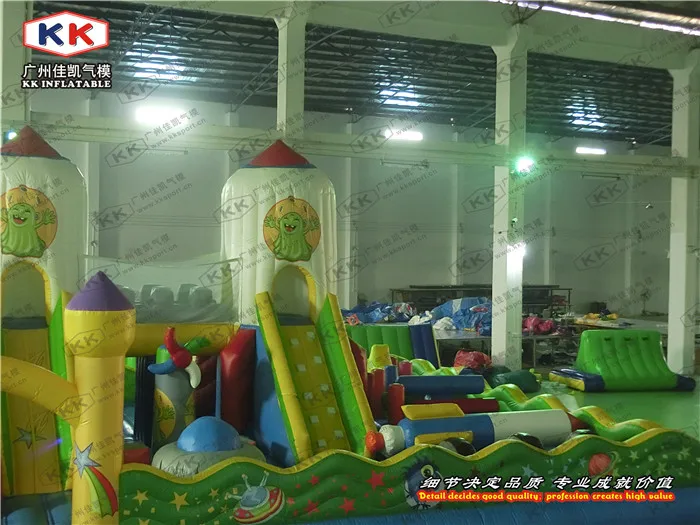 Детские площадки надувной батут fun city надувные Парк развлечений