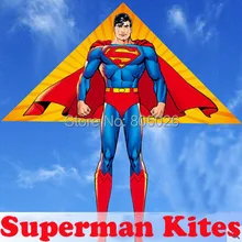 Высококачественный воздушный змей с суперменом с летающими инструментами, игрушки для улицы, детский воздушный змей, Летающий Вэй, воздушный змей, заводской кайтсерф