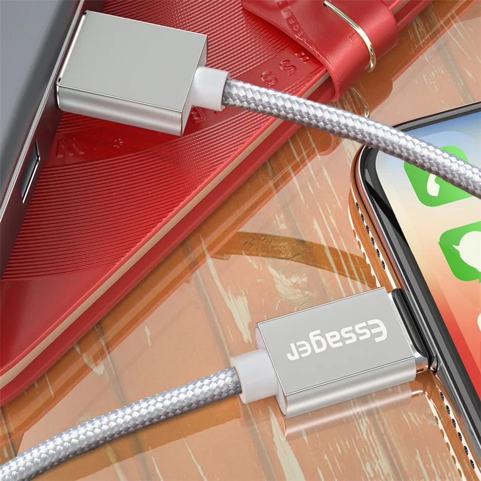 Essager 1/2/3 м Магнитная Micro USB кабель для передачи данных для iPhone Android Тип-Док-станция с usb зарядка магнит Зарядное устройство адаптер Тип USB c телефонных кабелей