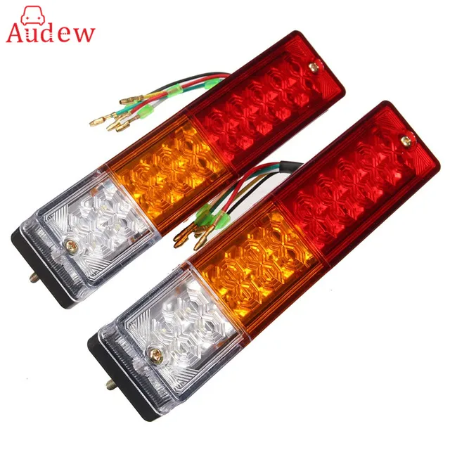2x12 v Caravan Led Trailer Staart Reverse Verlichting LED Achter ... 2x12 v Caravan Led Trailer Staart Reverse Verlichting LED Achter ...