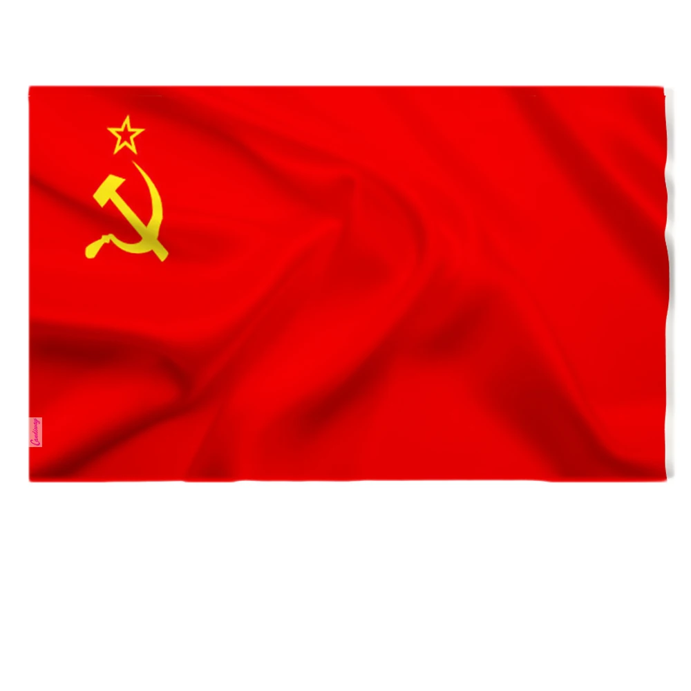 CCCP флаг 3x2' футов русский 90x60 см Союз Советских Республик флаг СССР фестиваль СССР украшения дома вымпелы NN001 - изображение