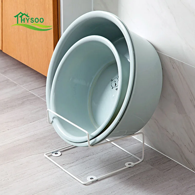 Iron floor washbasin racks bathroom put basin stand bathroom storage