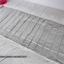 Черный+ серый часы сумка для хранения ювелирных изделий ролл дорожная сумка складная Портативный чехол для Цепочки и ожерелья браслет лодыжки часы Дисплей