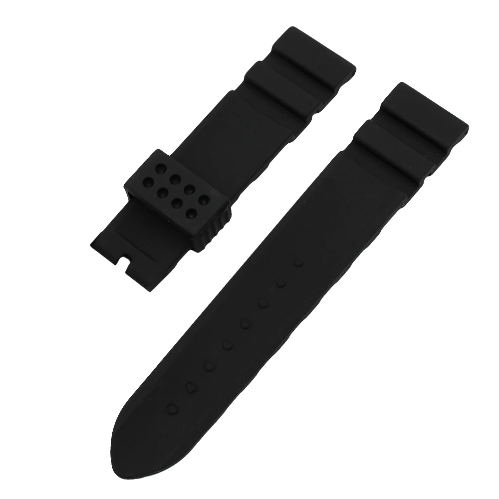 Силиконовые резиновый ремешок для часов для Зенит Paul Пико Moser 22 мм 24 мм Для мужчин Для женщин смолы ремешок петли для ремня браслет +