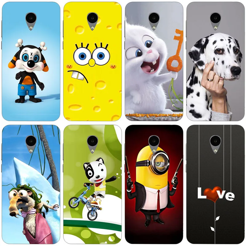 

Lovely Fashion Phone Case For Lenovo S860 Case Cat Printed Phone Back Cover For Funda Lenovo S860 Lenovo S 860 5.5"