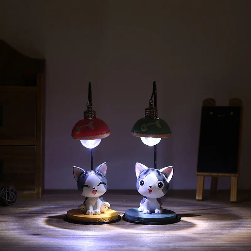 Светодиодный ночник Chi's Sweet Home Chi Cat Аниме фигурки экшн и игрушки Фигурки светодиодные контрольные фигурки батарея ПВХ Коллекция моделей