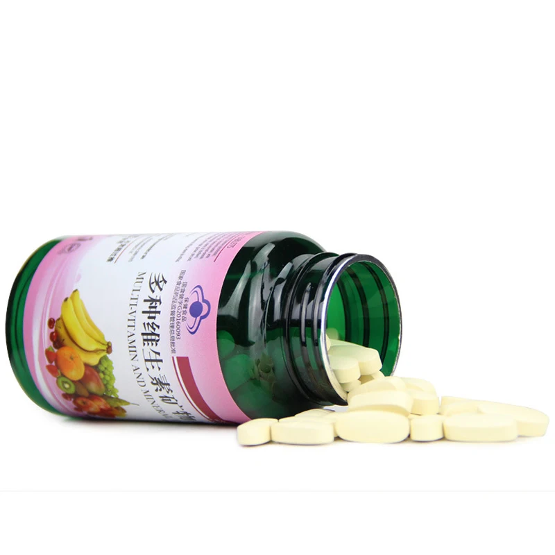 Multivitamin And Mineral Anti-Wrinkle Vitamin Calcium Supplementing Balance Human Nutrition  Freckle Remove Whitening Skin