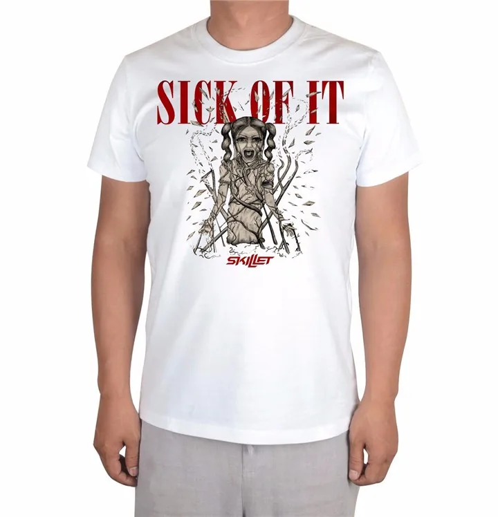 8 видов Летний стиль сковородке рок брендовая рубашка 3D для фитнеса тяжелый металл хлопок рокер скейтборд camiseta уличная на талии
