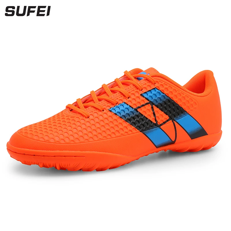 

sufei New Arrival Soccer Shoes Professional Superfly Futsal Breathable Training Football Boots TF Cheap Soccer Cleats