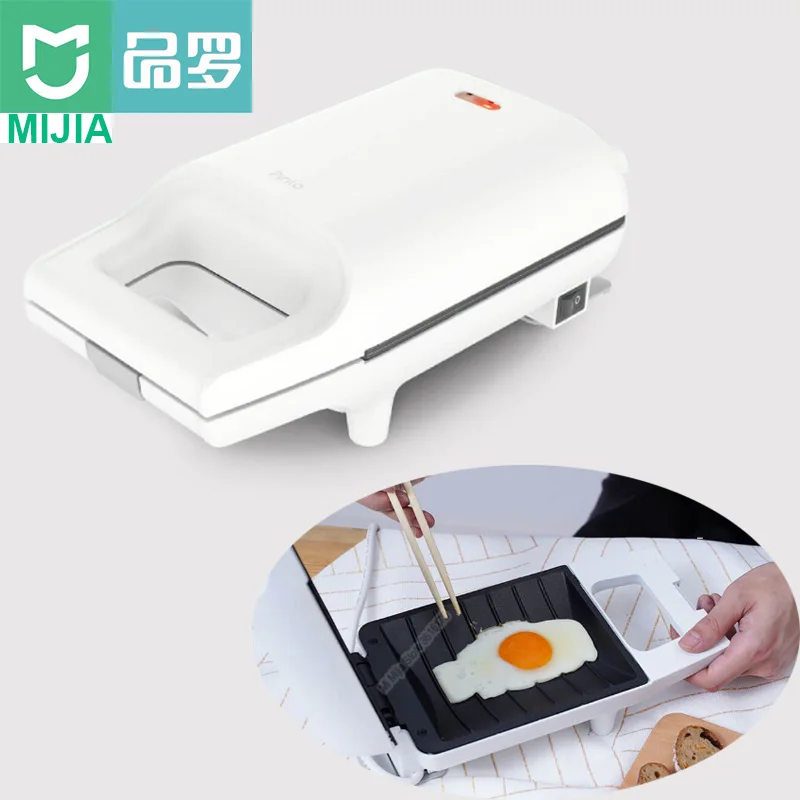 Xiaomi Mijia Pinlo жаровня Бутербродница хлебопечка электрическая гриль Мясо Стейк гамбургер машина для завтрака сковорода тарелка