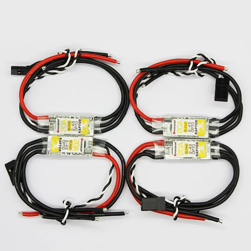 

Raptor RAPTOR 20A OPTO Brushless ESC Speed Controller for RC Multicopter Parts