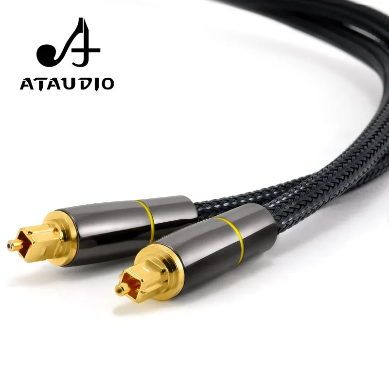 

ATAUDIO Hifi Optical Fiber Cables Professional 5.1 7.1 for DAC / Digital Interface Audio Cable