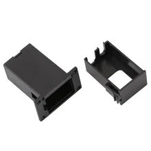 Родина ABS 9 В батарея черный держатель Чехол отсек для коробки гитарная крышка Бас Пикап для гитары Замена