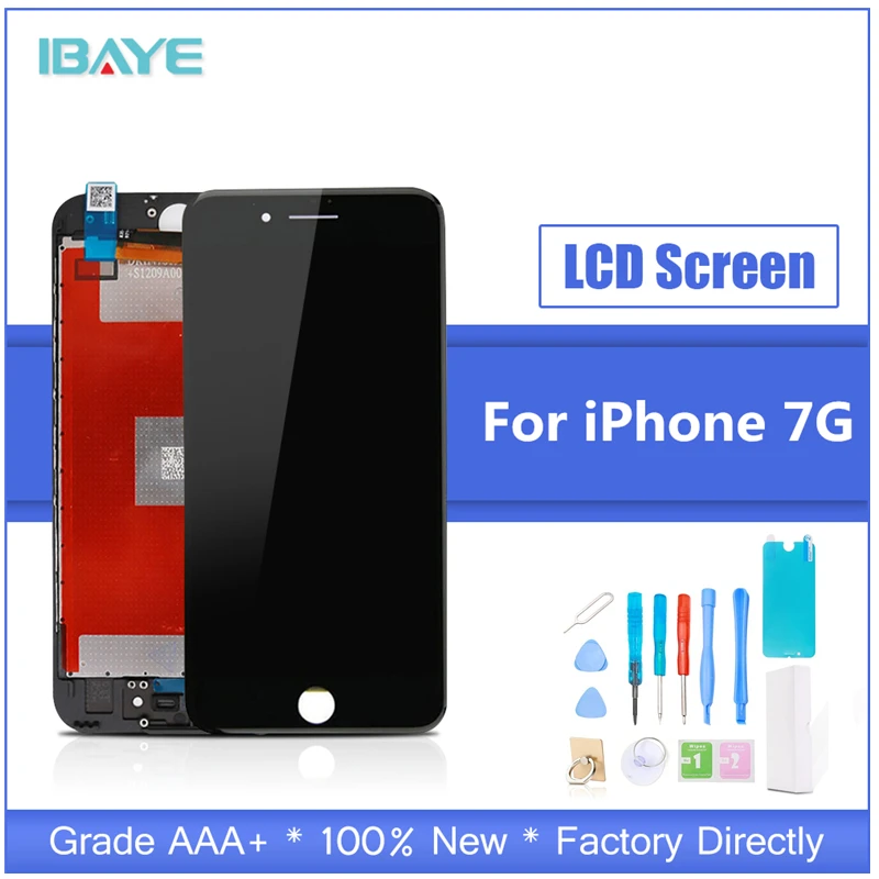 AAA LCD для iPhone 7 экран замена дисплей iphone7 сенсорный дигитайзер Highscreen стекло сборка