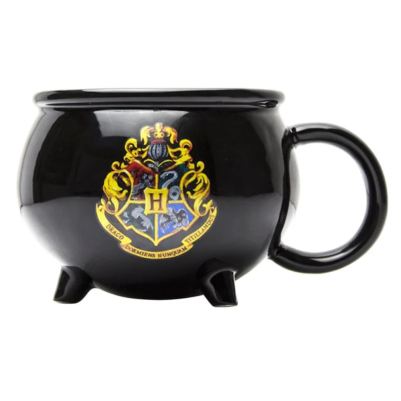 Najtaniej Trójkąt garnek o dużej pojemności duży brzuch kubek ceramiczny szkoła magii kawa herbata mleko kubek gorącej wody Drinkware Christmas Gift