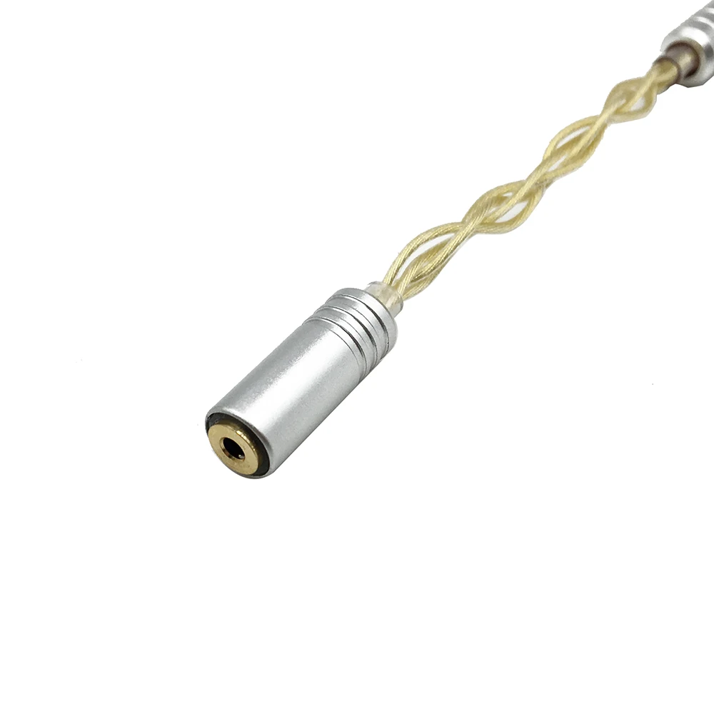 2 5mm Socket to 3 5mm Jack Earphone Cable Jack Male to TRRS Female Audio Adapter Cable for 2 5mm Balanced Earphones Headphone