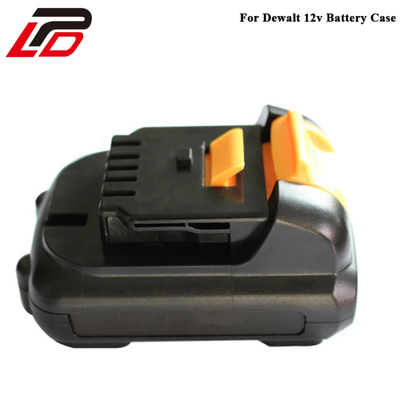 

12v batter Li-ion Plastic Case Rechargeable Battery case for Dewalt DCB120 DCB100 DCT410S1 DCT414S1 DCF815 DCF813S2 DCL510